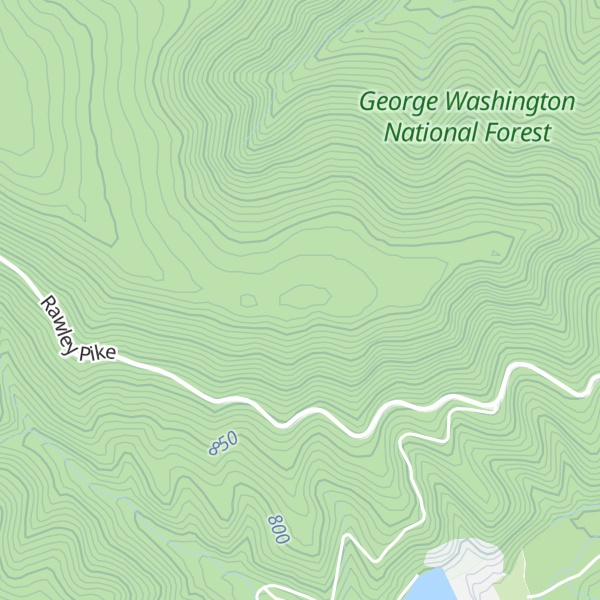 Map of Middle Mountain