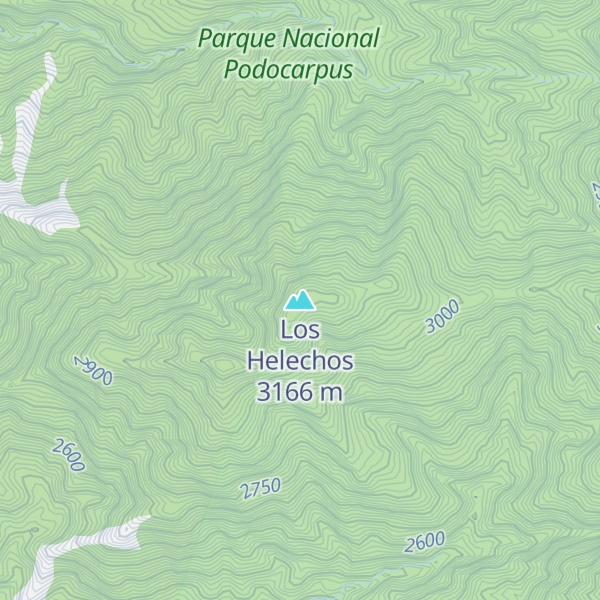Map of Los Helechos