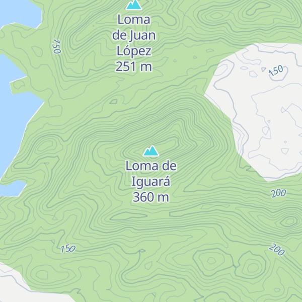 Map of Loma de Iguará