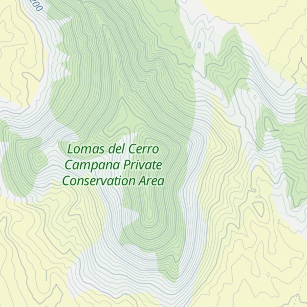 Map of Cerro Piedra Parada