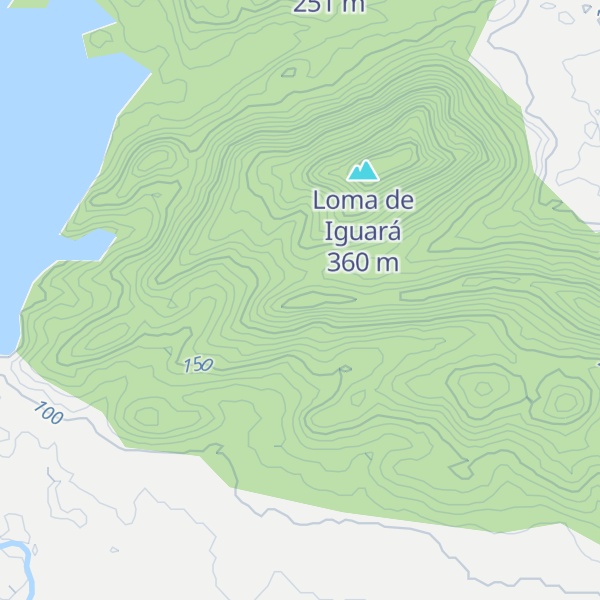 Map of Loma Lebrije