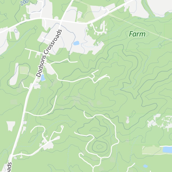 Map of Pickards Mountain