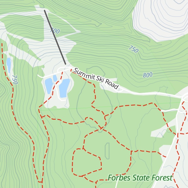Map of Ulery Hill