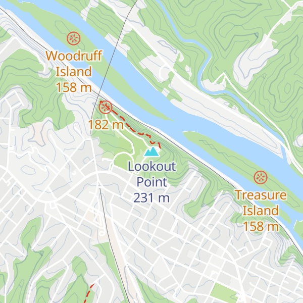 Map of Lookout Point