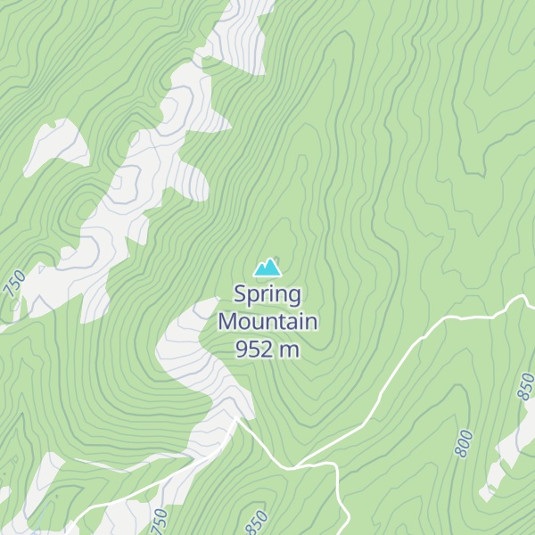 Map of Spring Mountain