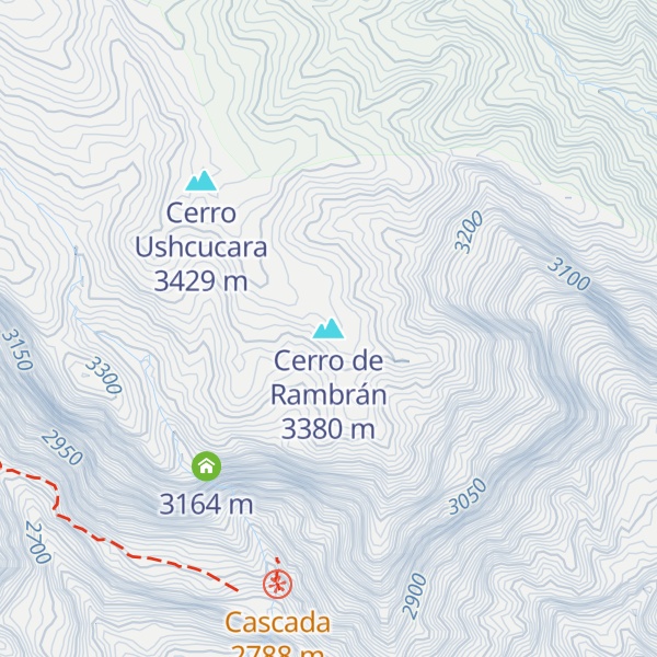 Map of Cerro de Rambrán
