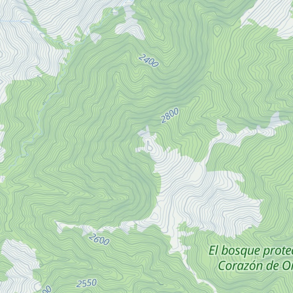 Map of Cerro Huyacundo