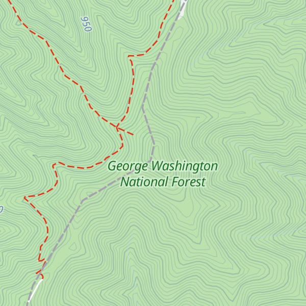 Map of High Knob