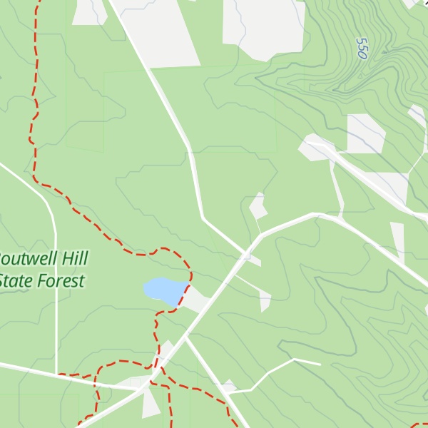 Map of Boutwell Hill