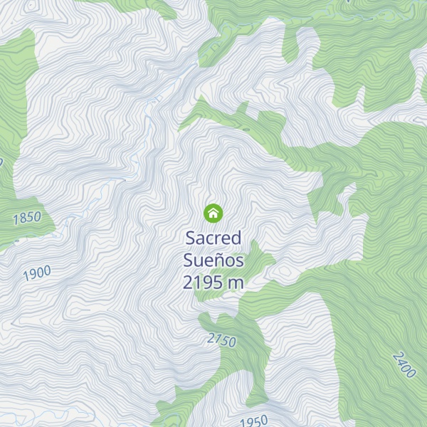 Map of Sacred Sueños