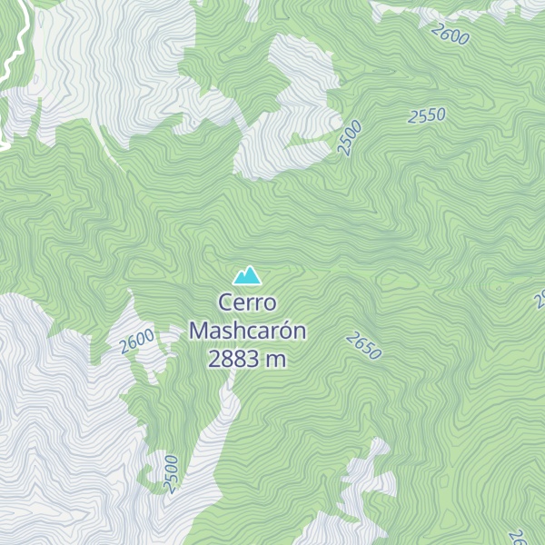 Map of Cerro Chorrera