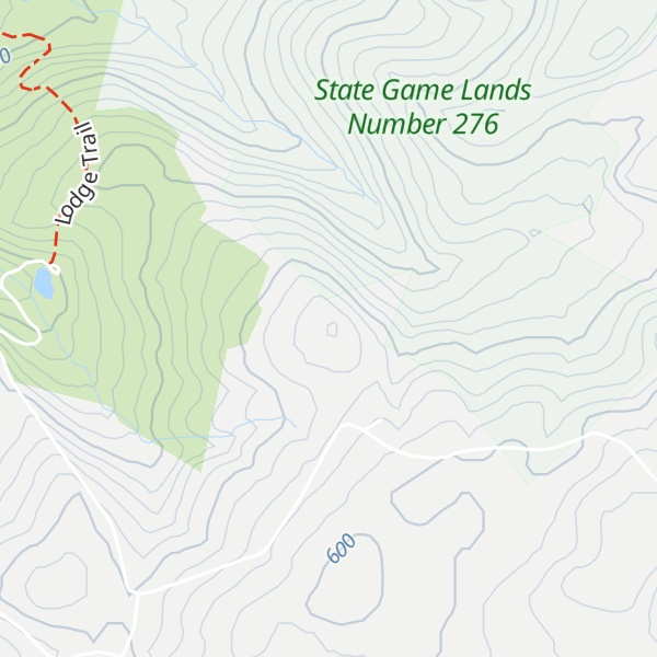 Map of Penn View Mountain