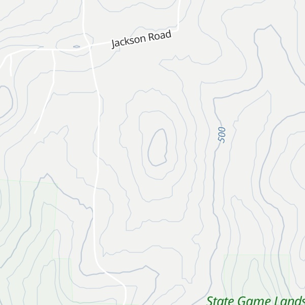 Map of Rankin Ridge