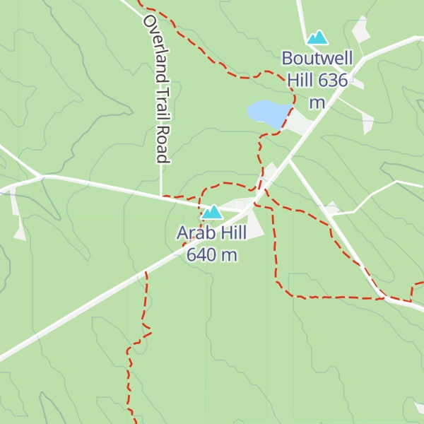 Map of Arab Hill