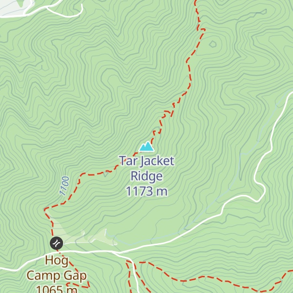 Map of Tar Jacket Ridge