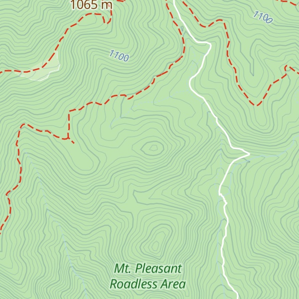 Map of Floyds Mountain