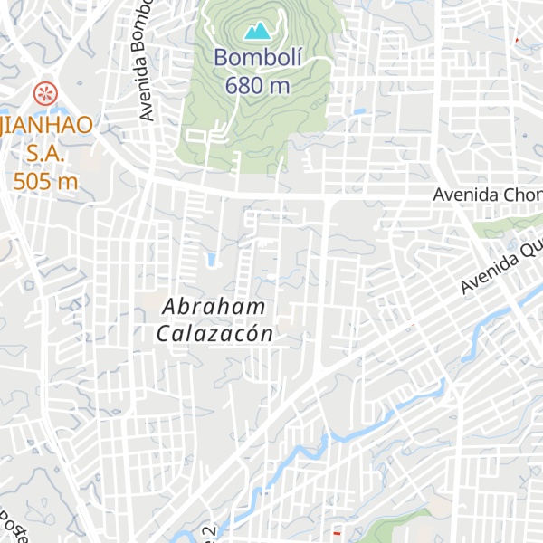 Map of Cabañas