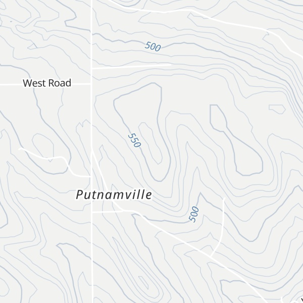 Map of Thompson Hill