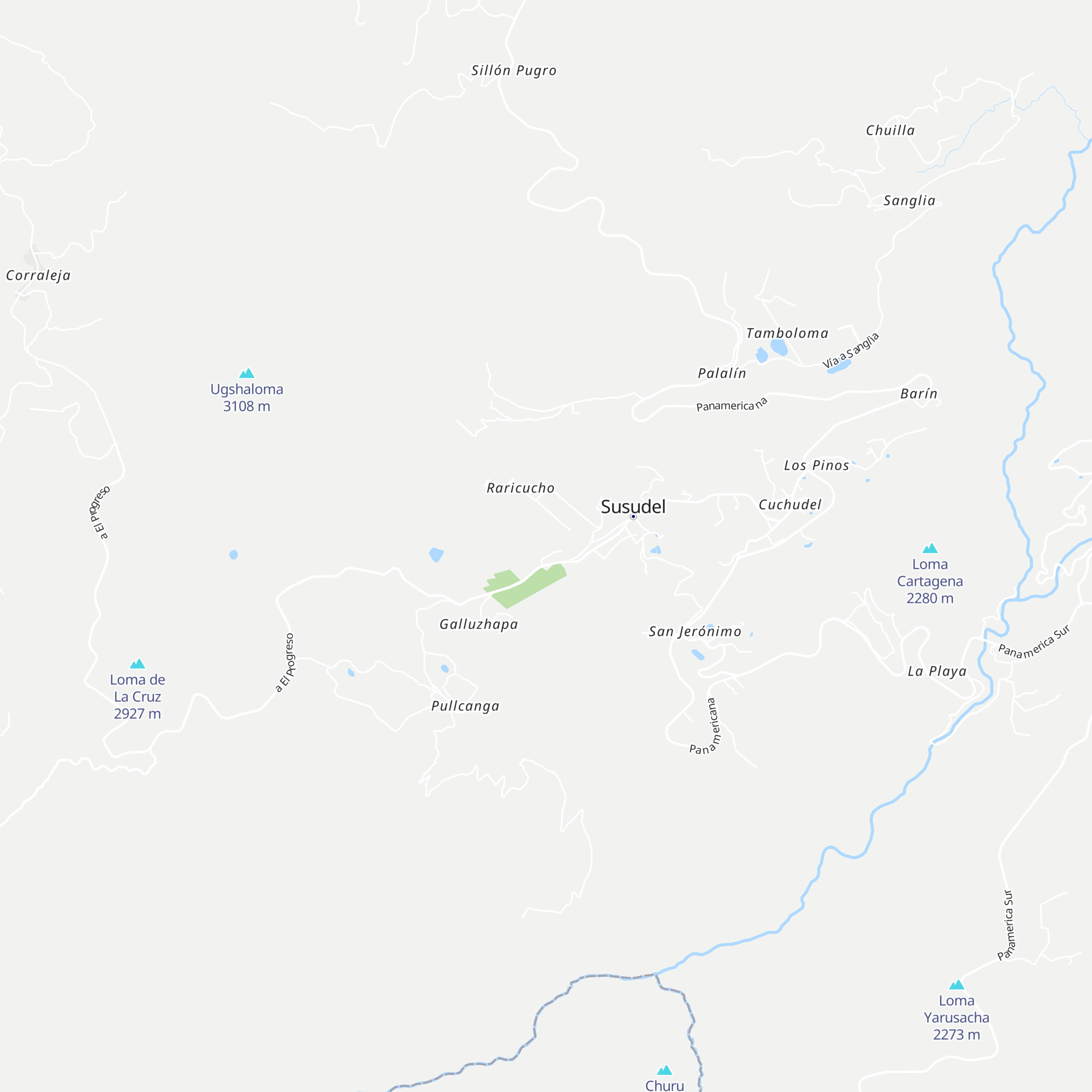 Susudel casa olguita map