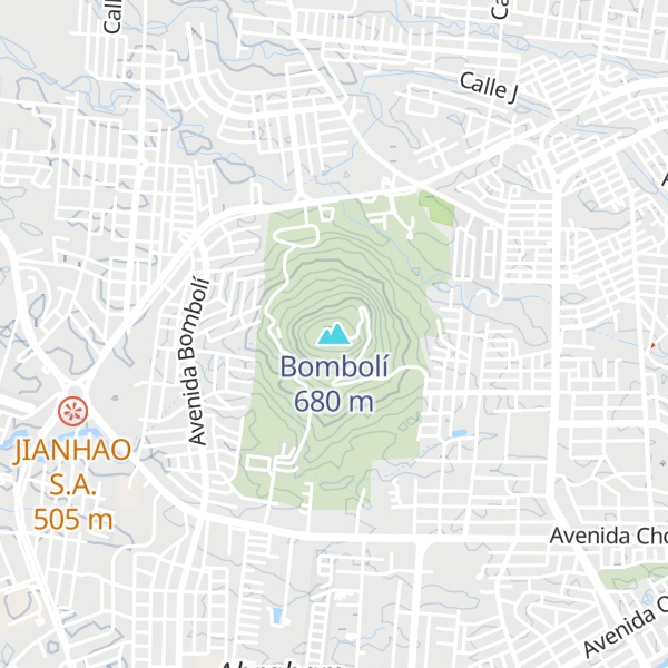 Map of Bombolí