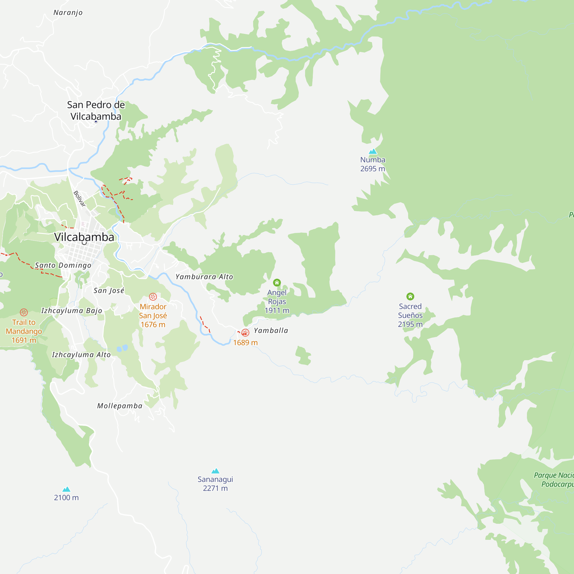 Sector Sagui map