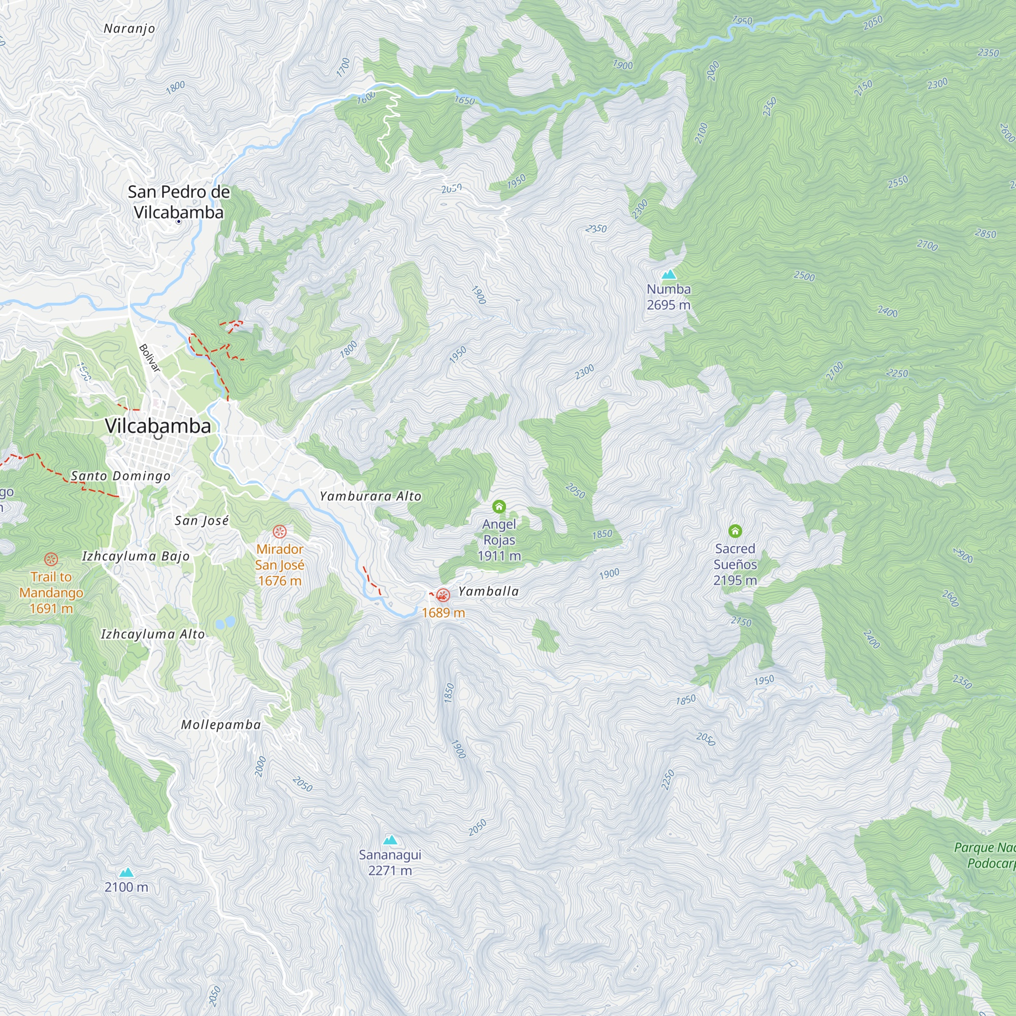 Daniel Santin map
