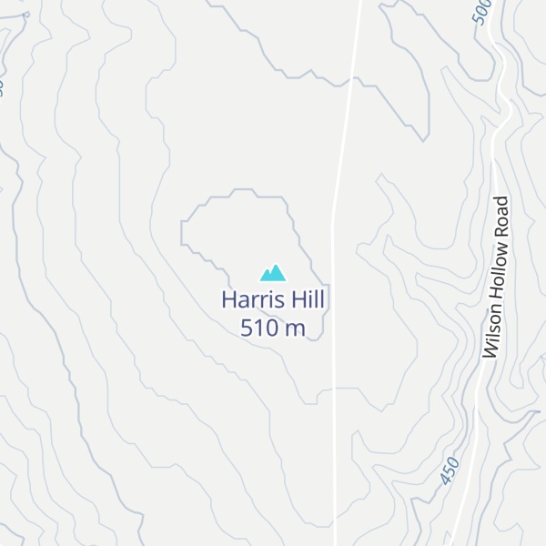 Map of Harris Hill