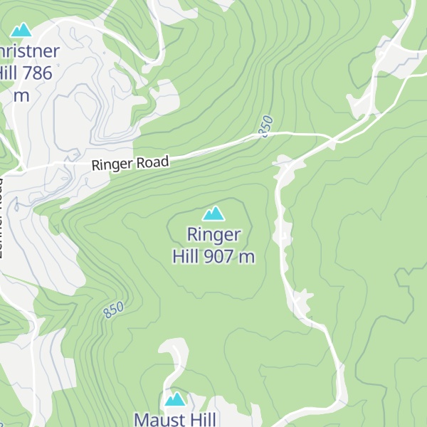 Map of Ringer Hill