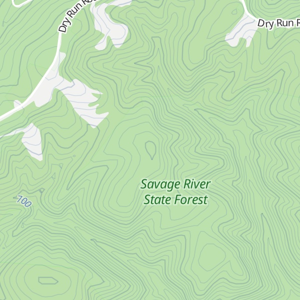 Map of Pine Hill