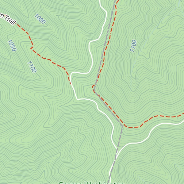 Map of Bother Knob