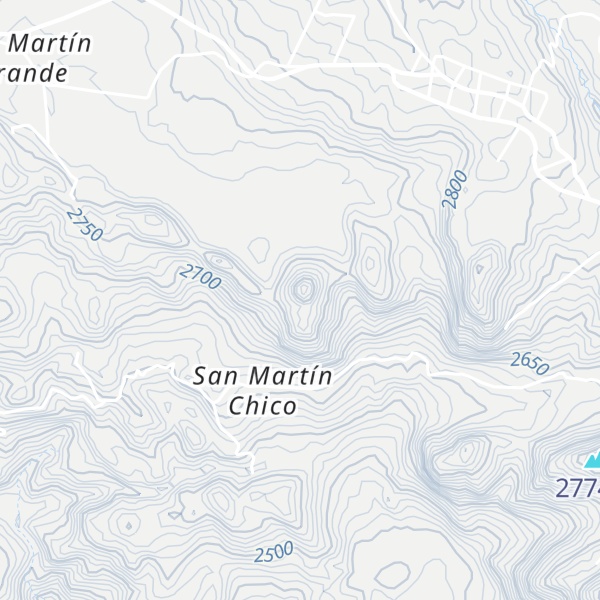 Map of Cerro Fasaná