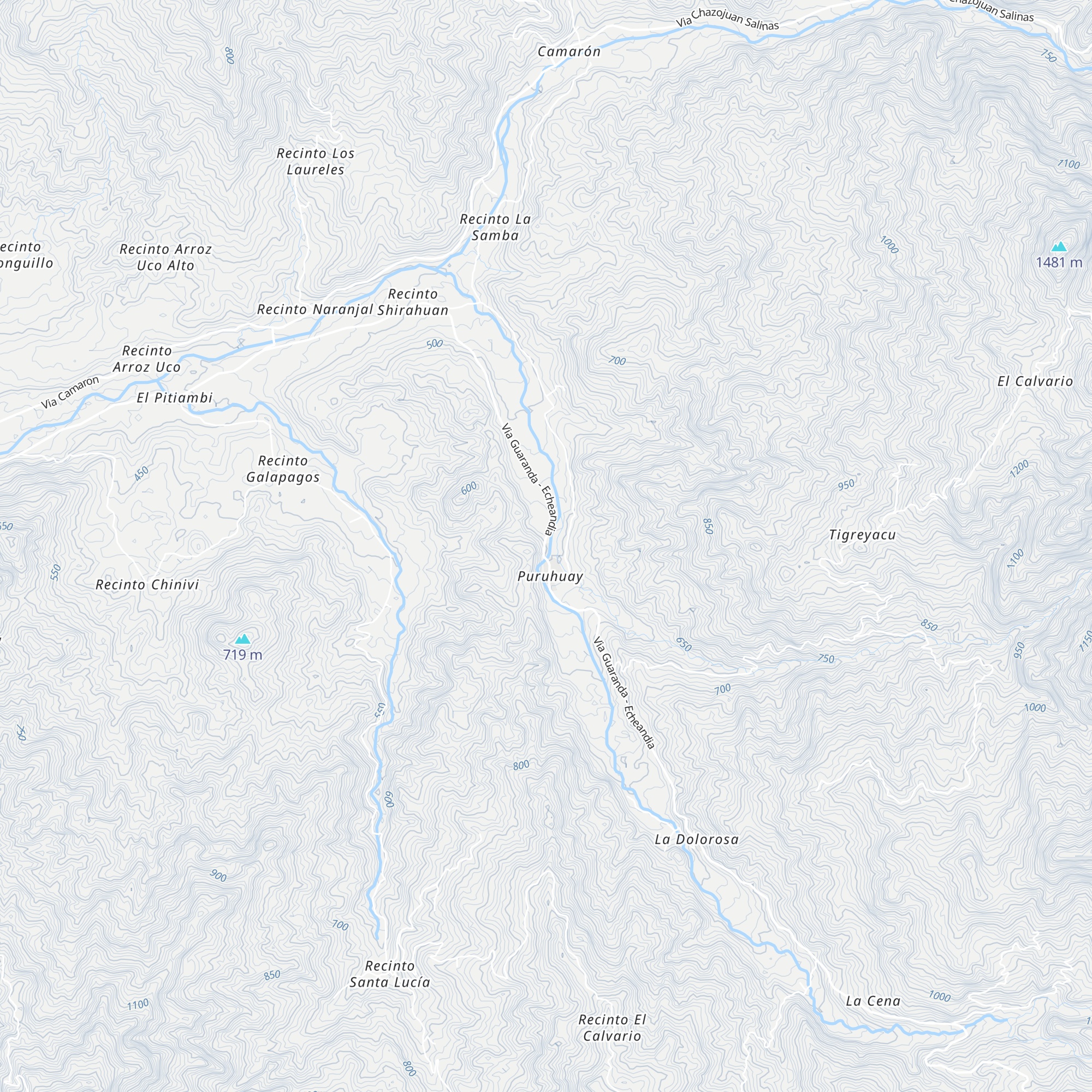 Cabaña Puruguay map