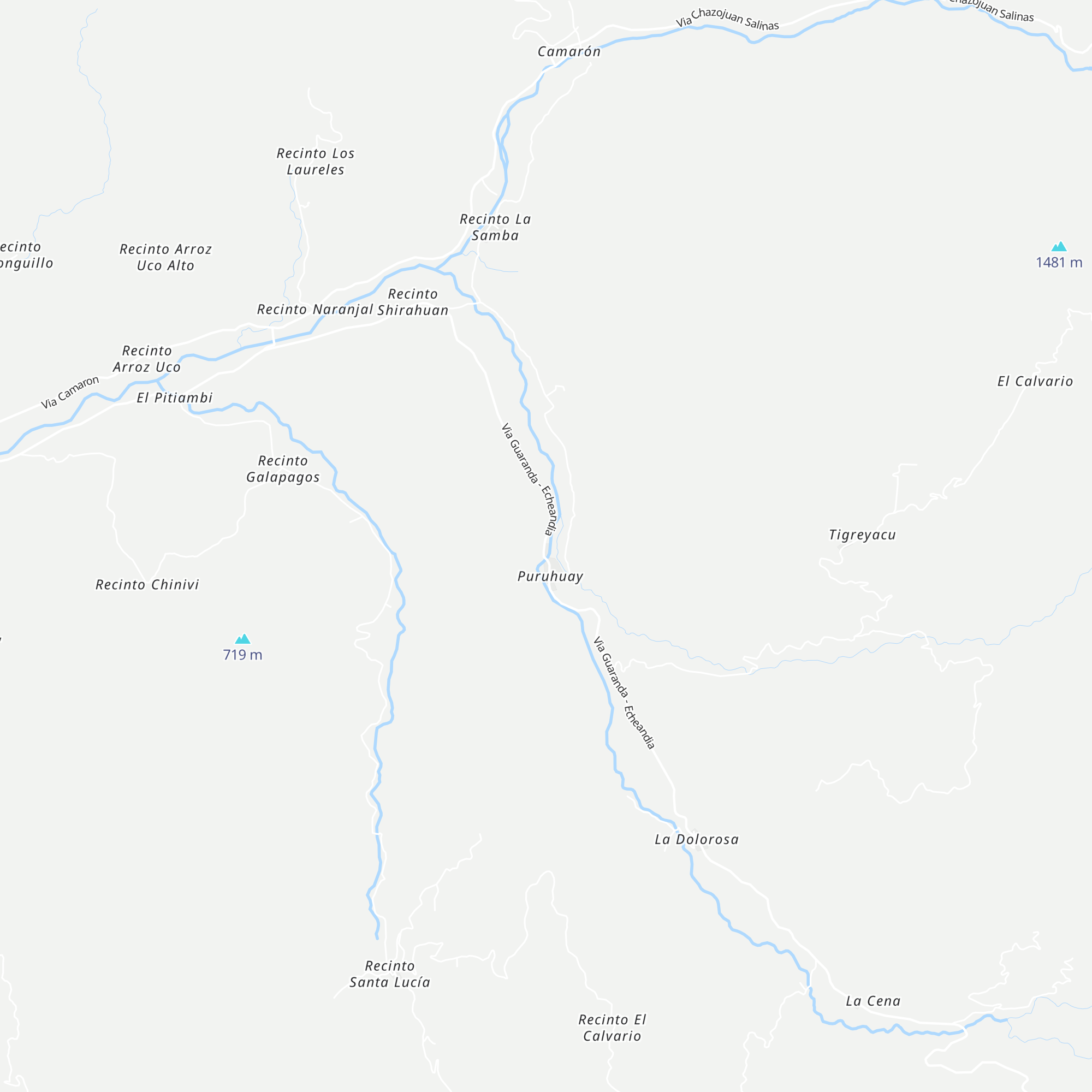 Cabaña Puruguay map