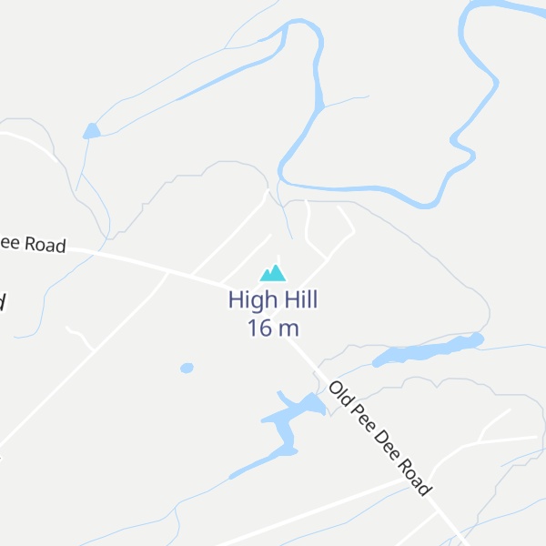 Map of High Hill