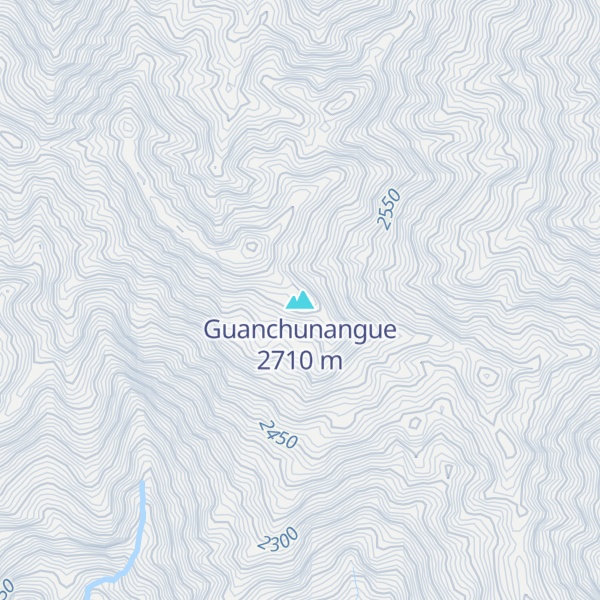 Map of Guanchunangue