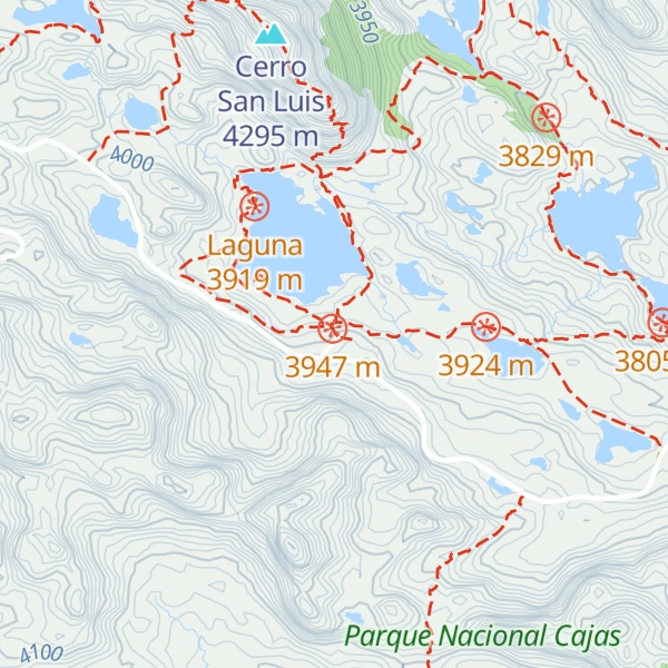 Map of Refugio Toreadora