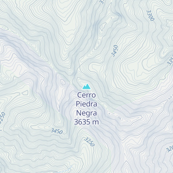 Map of Cerro Piedra Negra