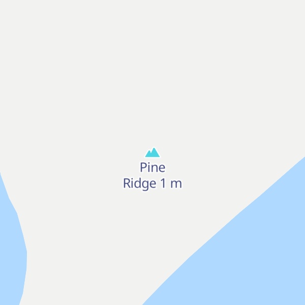 Map of Pine Ridge