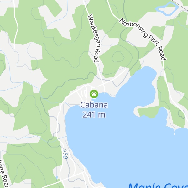 Map of Cabana 
