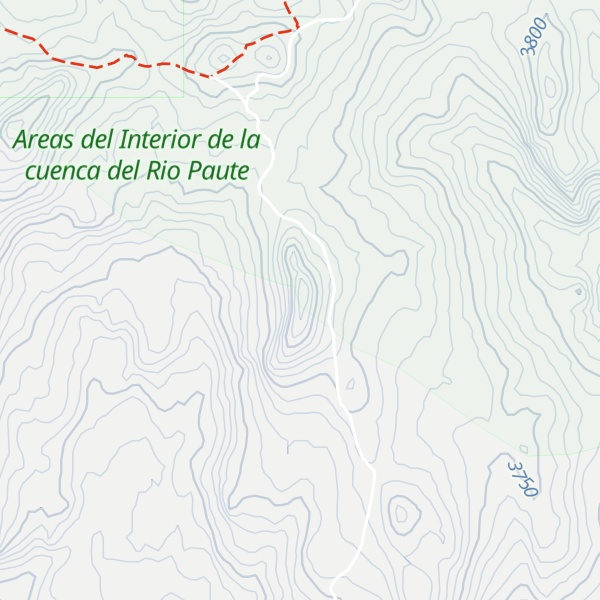 Map of Cerro Pajón