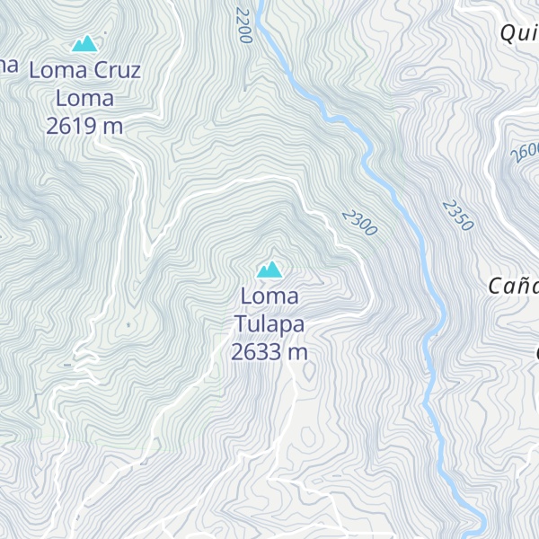 Map of Loma Tulapa