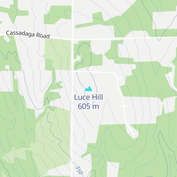 Map of Luce Hill