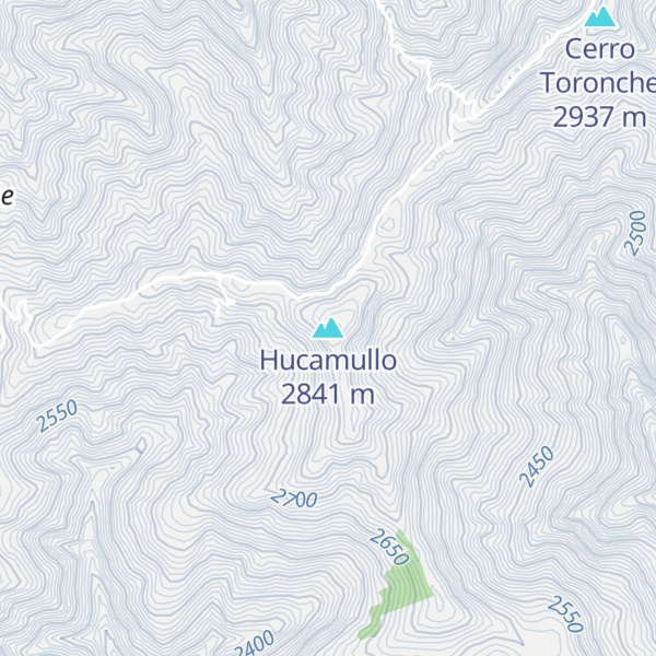 Map of Hucamullo