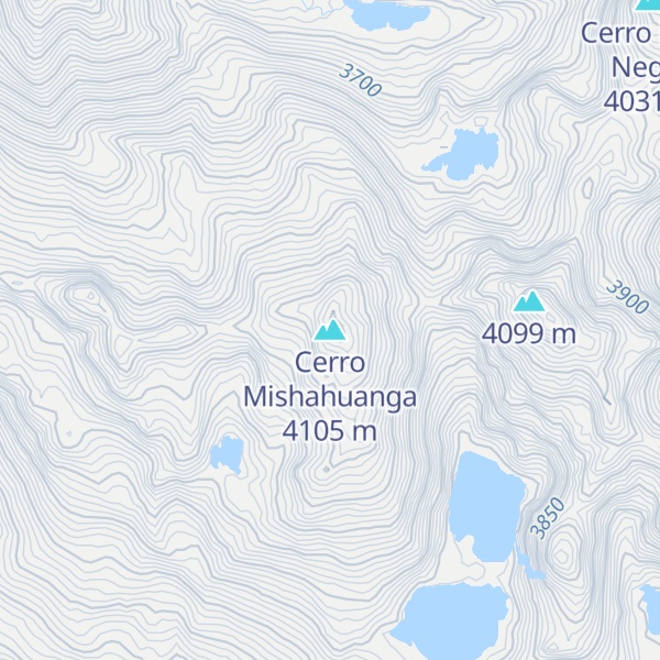 Map of Cerro Mishahuanga