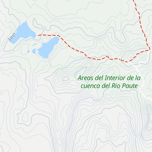 Map of Cerro Mira