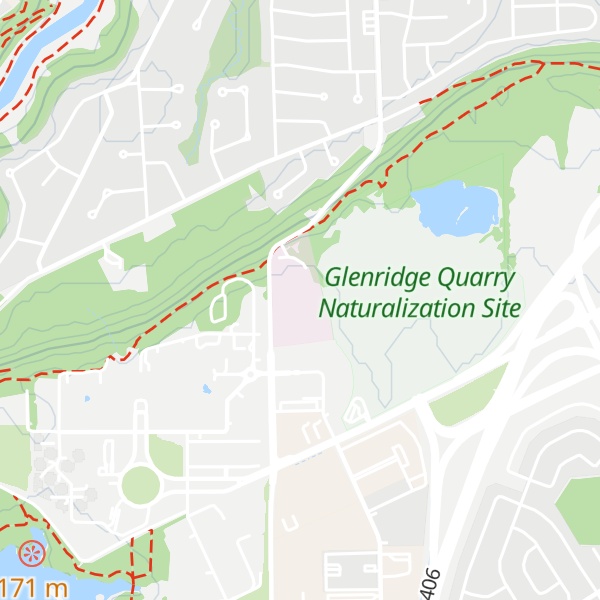 Map of Sanitorium Hill