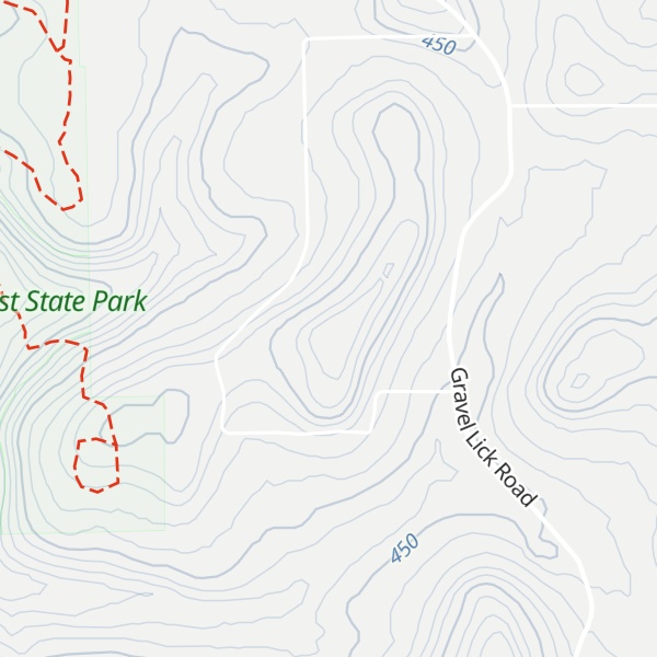 Map of Zagst Hill