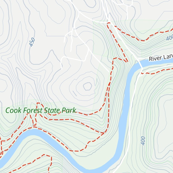 Map of Thompson Hill