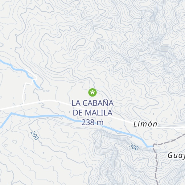 Map of LA CABAÑA DE MALILA