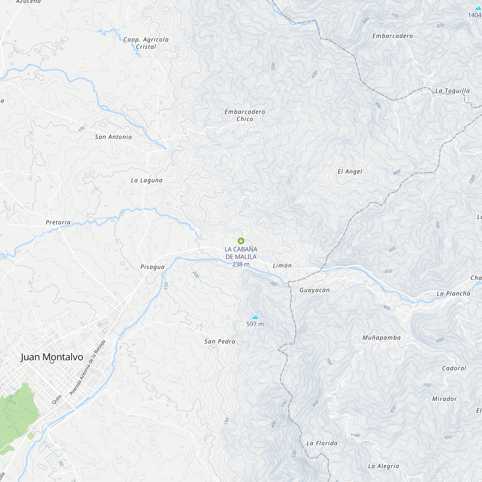 LA CABAÑA DE MALILA map